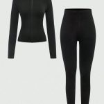 Zip-Up Activewear Set