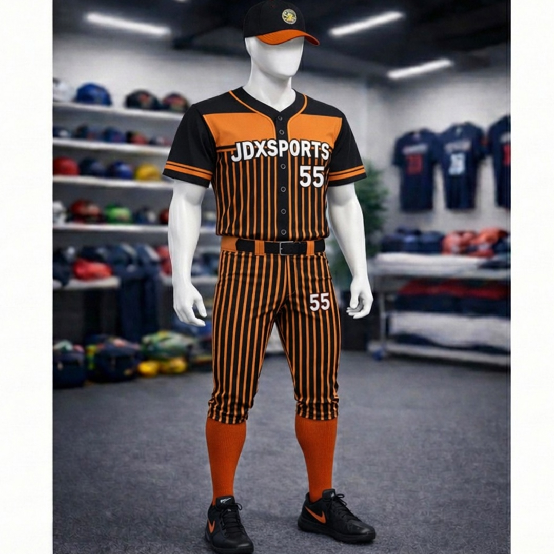 06 Custom Professional Baseball Uniform Kit - Image 1